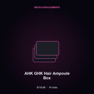 AHK GHK Hair Ampoule Box